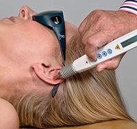 Auriculoterapia, acupuntura de oreja con láser, frecuencias de resonancia, diagnóstico RAC